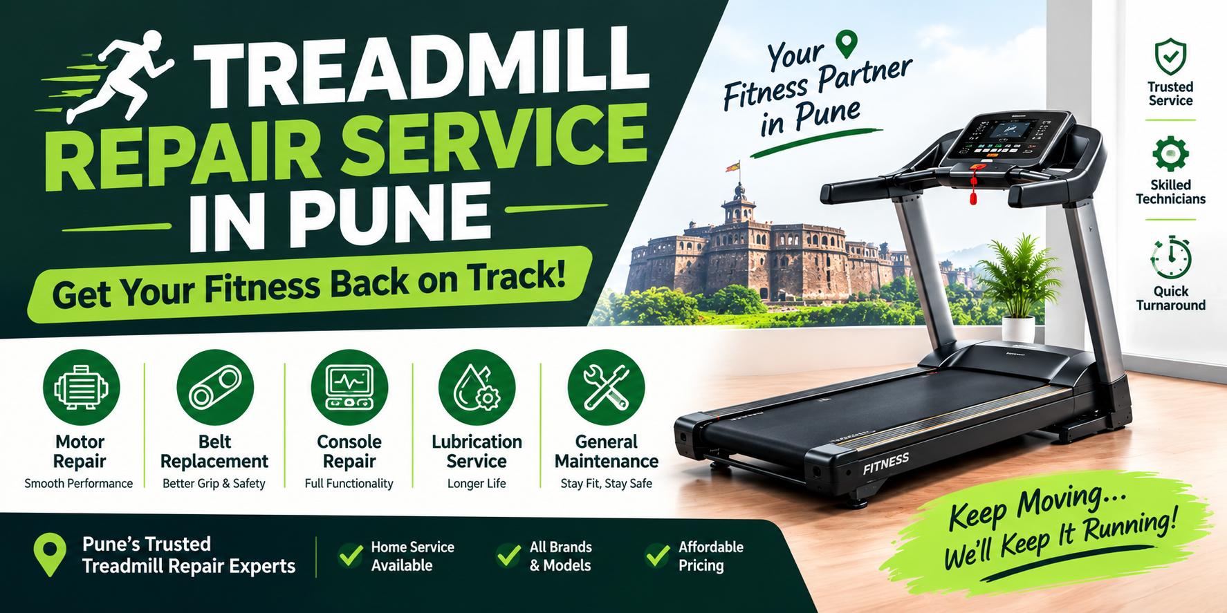 Pune Treadmill Repair Experts